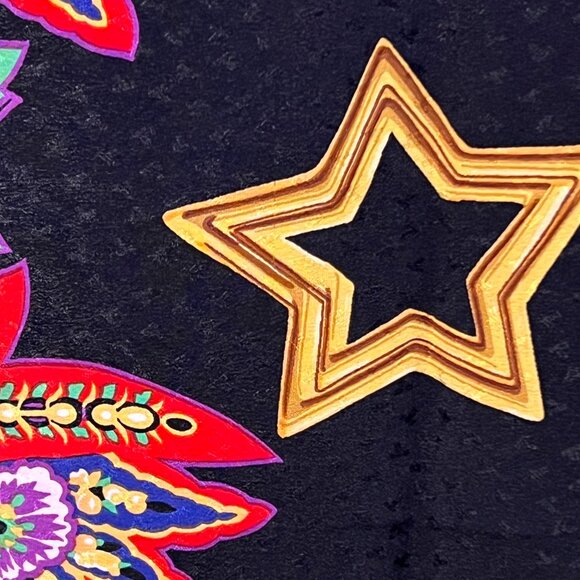 TIFFANY & Co: Multicolor, 100% Silk Scarf (rg) - Picture 3 of 4